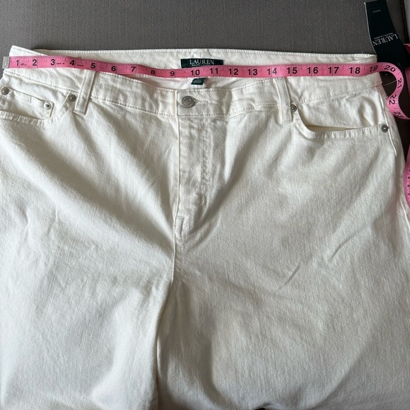 Ralph Lauren Women's Cream Jeans - Picture 14 of 15